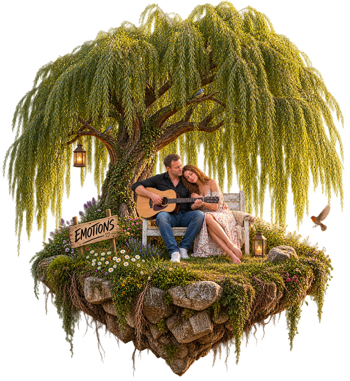Die schwebende Musikinsel Emotions